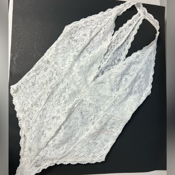 Free People bodysuit white size Large - Picture 2 of 10